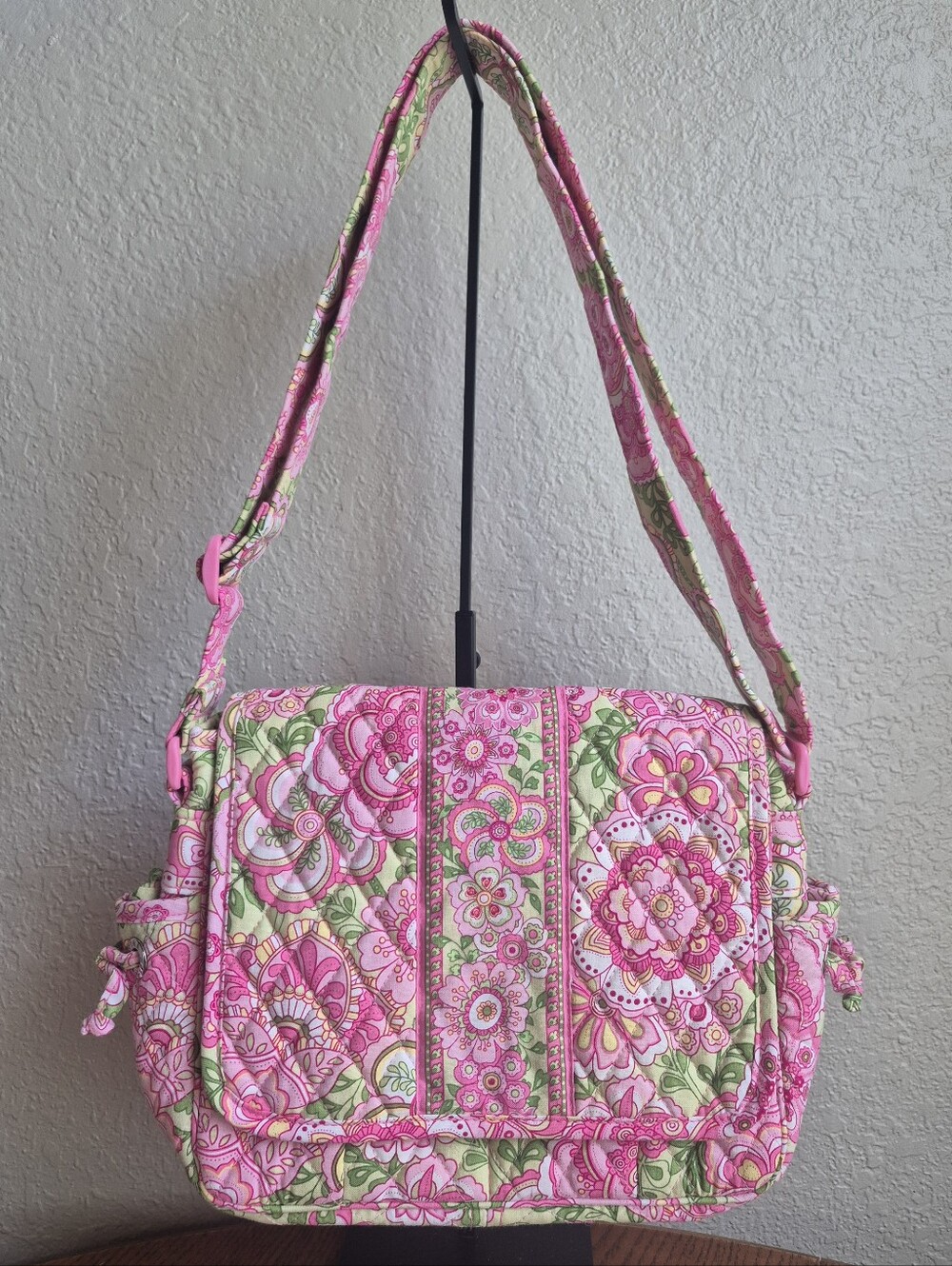 Vera Bradley Petal Pink Lindsay Crossbody Bag
